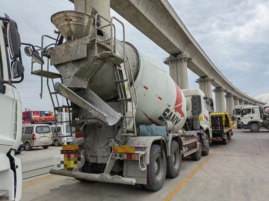 SANY 12 Cubic Μεταχειρισμένο Μπετονιέρα Μεταχειρισμένο φορτηγό SY412C-8S με κινητήρα Hino