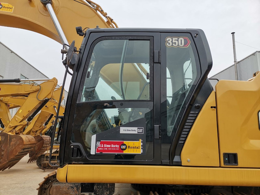CAT 350 Μεταχειρισμένος Εκσκαφέας 309kw Ισχύς κινητήρα 2ος Χειροποίητος Εκσκαφέας